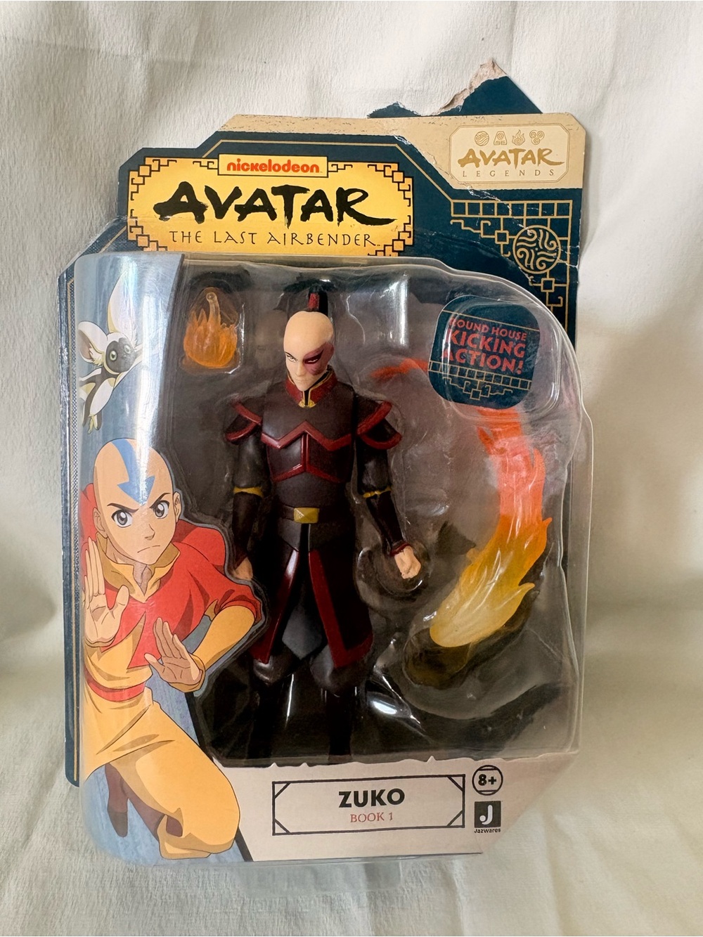 Nickelodeon Avatar Zuko Action Figure - Black, Red & Gold